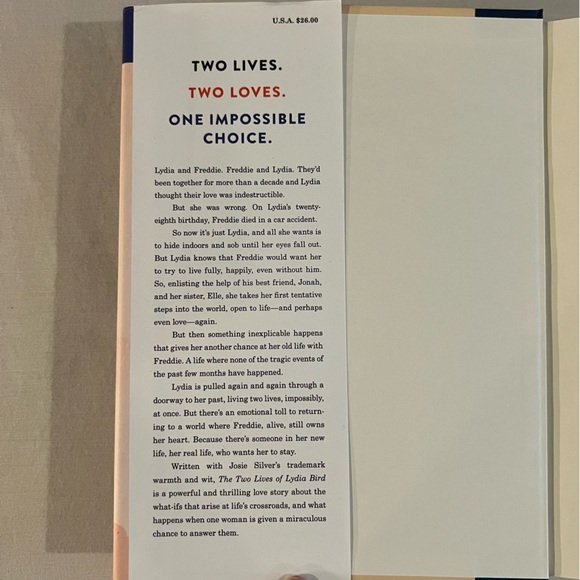 The Two Lives of Lydia Bird by Josie Silver, Hardcover Book - Picture 2 of 3
